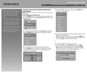 Insignia NS-WBRDVD Quick Setup Guide (Spanish)