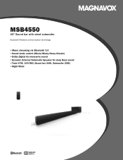 Magnavox MSB4550 Leaflet - English