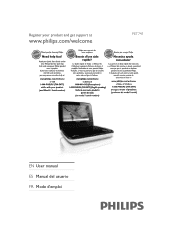Philips PET741 User manual
