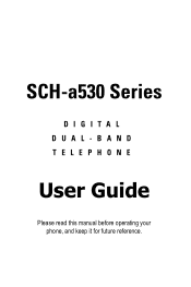 Samsung SCH-A530 User Manual (user Manual) (ver.1.0) (English)