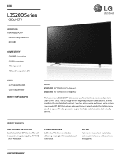 LG 65LB5200 Specification - English