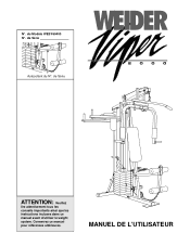 Weider Viper 2000 French Manual