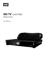 Western Digital TV Live Hub Media Center Instruction Manual