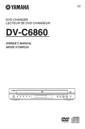 Yamaha DVC6860BL Owners Manual