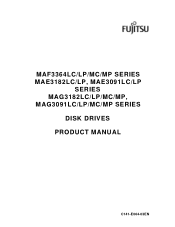 Fujitsu MAF3364LC Manual/User Guide