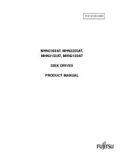 Fujitsu MHN2200AT Manual/User Guide