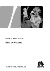 Huawei HG532 User Manual (Spanish)