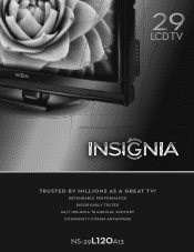 Insignia NS-29L120A13 Information Brochure (English)