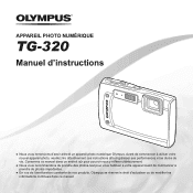 Olympus TG-320 TG-320 Manuel d'Instructions (Fran栩s)
