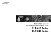 Samsung CLP 660ND User Manual (SPANISH)