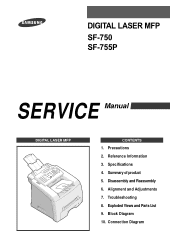 Samsung SF-755P Service Manual