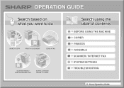 Sharp DX-C310 DX-C310 | DX-C3400 Operation Manual