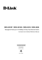 D-Link 3010G Reference Manual