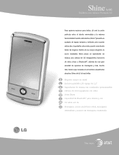 LG CU720 Silver Data Sheet