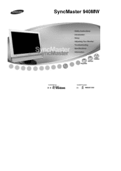 Samsung 940MW User Manual (ENGLISH)