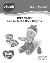 Vtech Baby Amaze Learn to Talk & Read Baby Doll User Manual