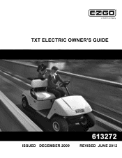 E-Z-GO TXT - Electric Owner Manual