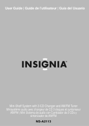 Insignia NS-A2113 User Manual (English)
