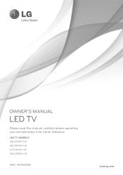 LG 47LV4400 Owner's Manual