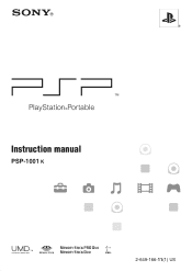 Sony 1001K Instruction Manual
