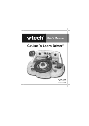 Vtech Cruise 'n Learn Driver User Manual