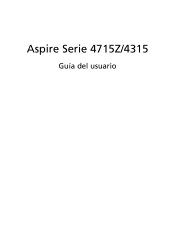 Acer Aspire 4715Z Aspire 4315 / 4715Z User's Guide ES