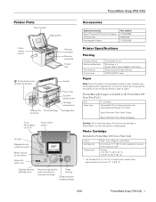 Epson PictureMate Snap - PM 240 Product Information Guide