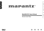 Marantz NA-11S1 Owner's Manual in English