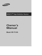 Samsung SIRTS160 Owners Manual