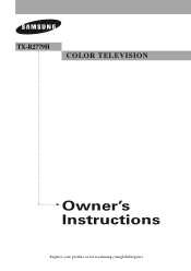 Samsung TX-R2779 User Manual (user Manual) (ver.1.0) (English)