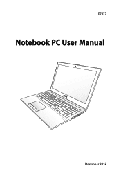 Asus E500CA User's Manual for English Edition