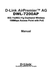 D-Link DWL-7200AP Product Manual