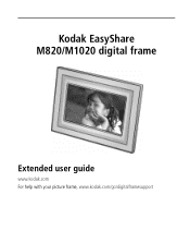 Kodak M820 User Manual