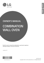 LG LSWC307ST Owners Manual