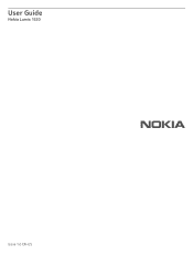 Nokia Lumia 1520 User Guide