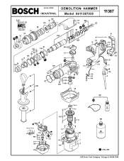 Bosch 11387 Parts List