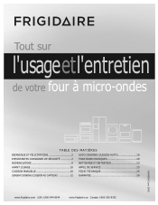 Frigidaire FGMV174KF Complete Owner's Guide (Français)