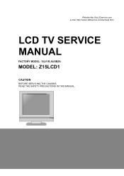 LG Z15LCD1 Service Manual
