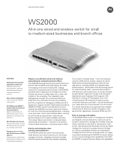 Motorola WS2000 User Manual