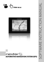 Nextar M3-04 M3-04 Software Manual