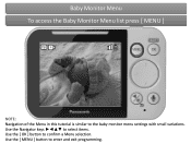 Panasonic KX-HN3051 Baby Monitor Menu Simulator