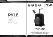 Pyle PPHP1544B Instruction Manual