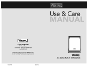 Viking RVDW324 Use and Care Manual