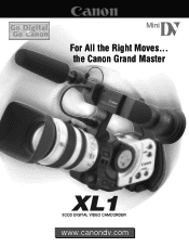 Canon XL1 XL1 Brochure