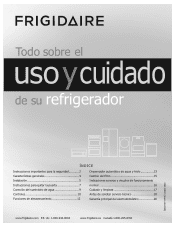 Frigidaire FFSC2323LE Complete Owner's Guide (Español)