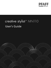 Pfaff creative stylist MN 110 Manual