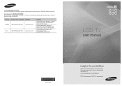Samsung LN46C630K1F User Manual (user Manual) (ver.1.0) (Korean)