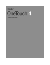 Seagate Maxtor OneTouch 4 User Guide for Windows