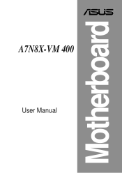 Asus A7N8X-VM 400 A7N8X-VM/400 User's Manual