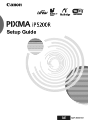 Canon PIXMA iP5200R iP5200R Setup Guide